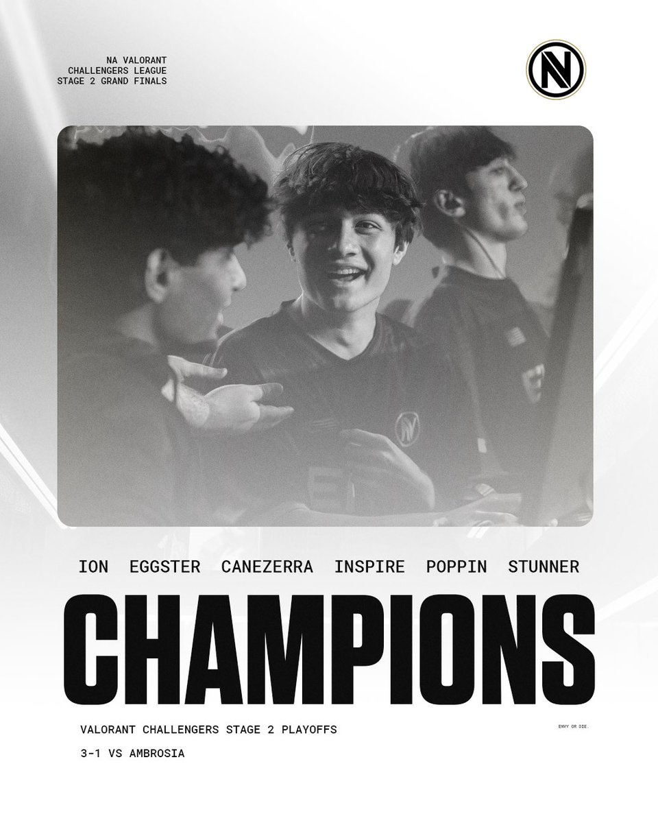 VCL STAGE 2 CHAMPIONS

#ChallengersNA #EoD