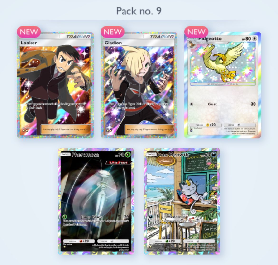 Big shout outs to <a href="/Pokemon/">Pokémon</a> because I just got my first ever God Pack in <a href="/PokemonTCGP/">Pokémon TCG Pocket</a> all thanks to them! Alongside a few other cool cards of course 👀

#gifted_by <a href="/Pokemon/">Pokémon</a>