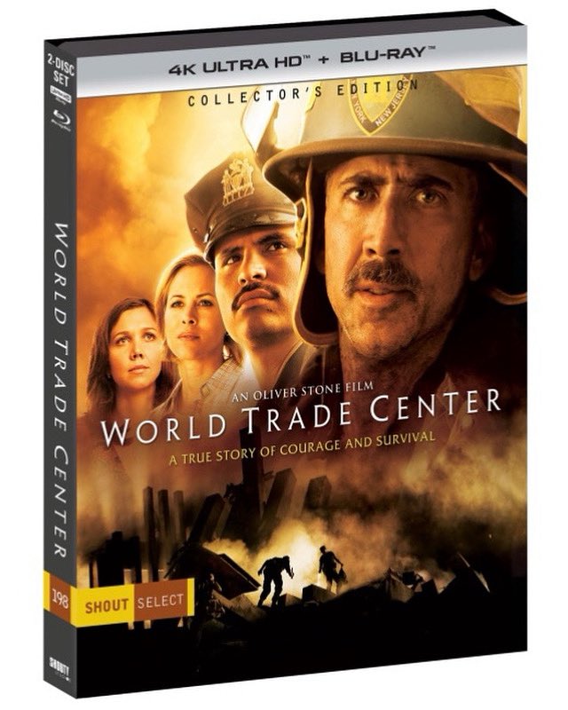 Coming to 4K UHD in August from Shout Select 

World Trade Center (2006) 4K UHD 

MORE INFO TBA

#worldtradecenter #Bluray #physicalmedia 
#Horror #HorrorCommunity #FilmCommunity #MovieNight #Bluray #4K #4KBluray #4KUltraHD 
#DVD #VHS #physicalmedia #physicalmediaforever