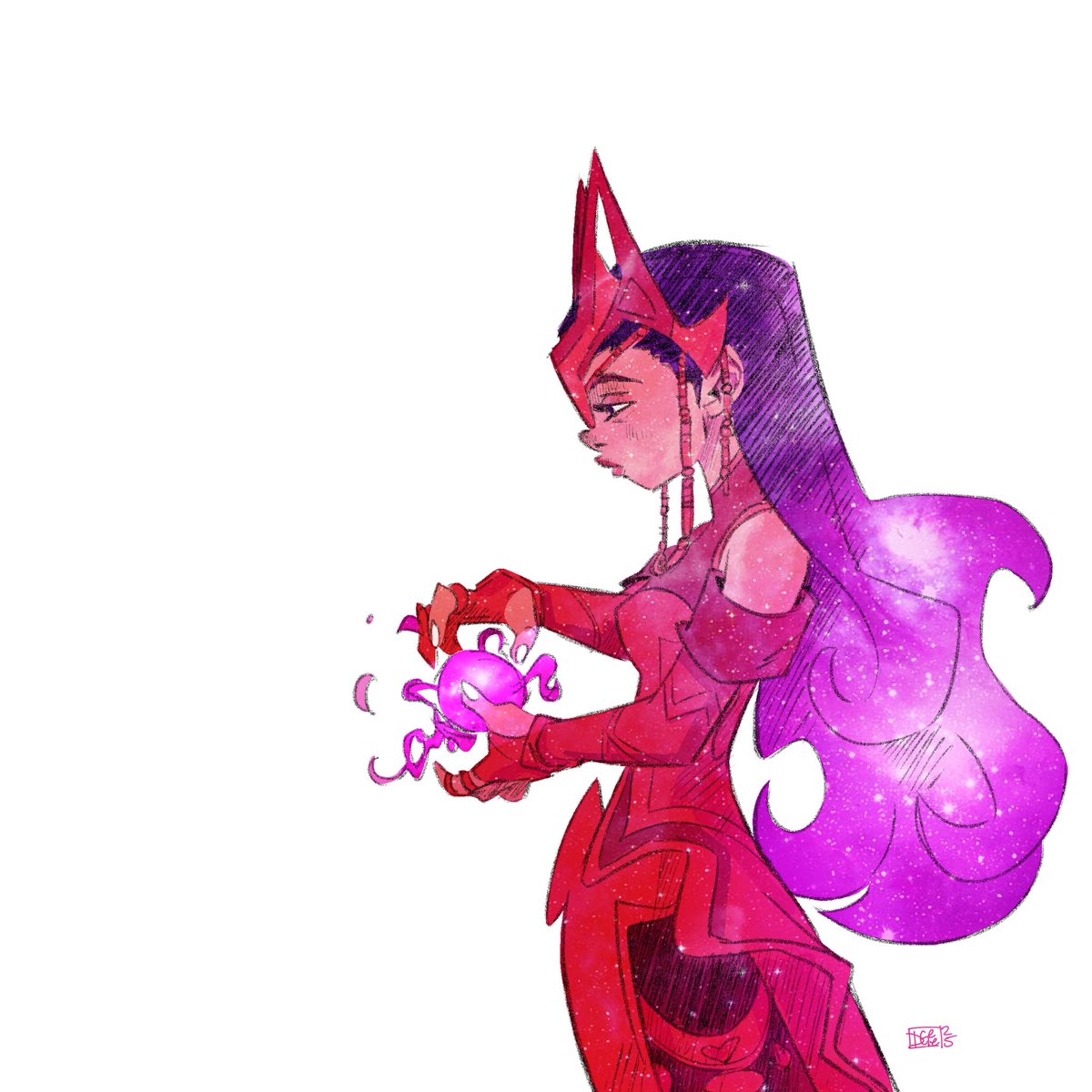 D__Gee's tweet image. “Puuuure Chaosss!”
#MarvelRivals #scarletwitch #Wandamaximoff #fanart