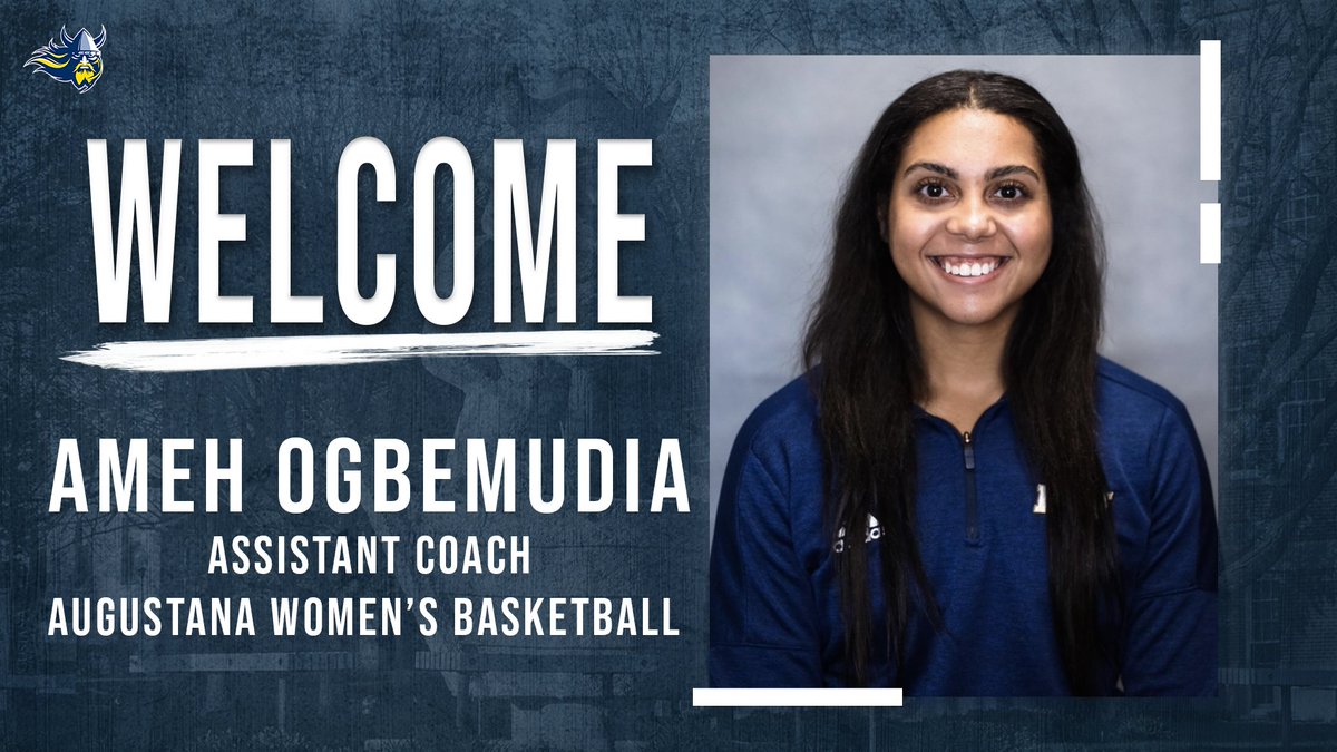 Join us in welcoming our assistant coach, Ameh Ogbemudia, to the Augustana Vikings!

🗞️ » bit.ly/4myXyz7

#BuildingChampions