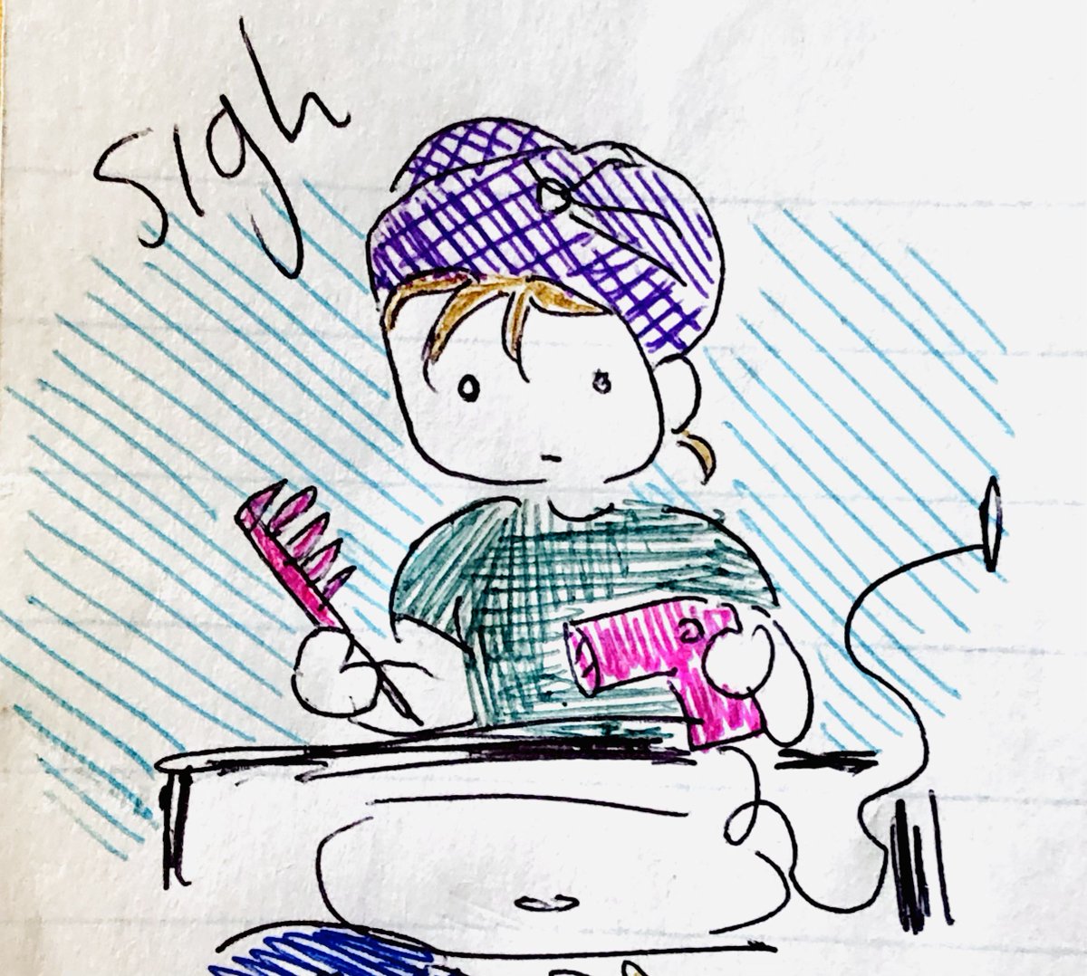 Me every other afternoon