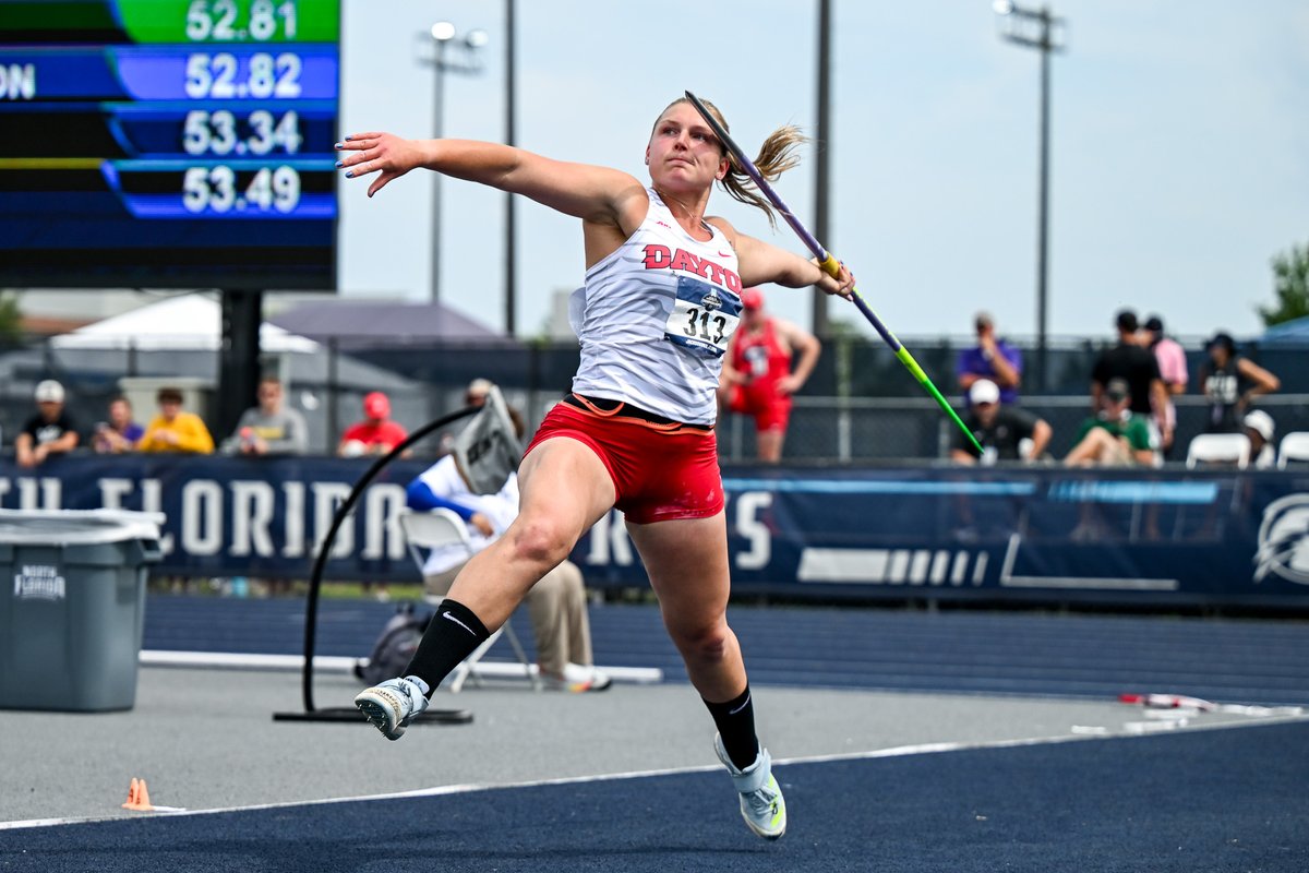Casey Bogues Posted 47.69m #UDTF // #GoFlyers ✈️
