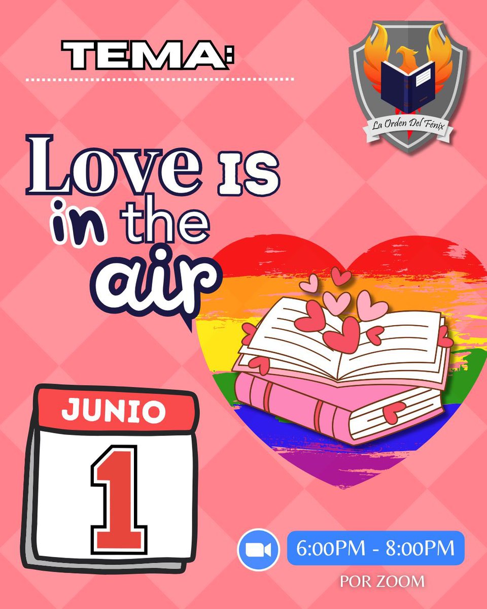 CLOrdendelfenix's tweet photo. #TEMAdeDOMINGO

*¡ El amor, el amor, el amor. El amor ❤️🌈🏳️‍🌈 !* ❤️‍🔥📚

Entérate de nuestras actualizaciones en:
X: @CLOrdendelFenix
Facebook: @cdllaordendelfenix

#books #book #booklover #reading #currentlyreading #read #reader #clublectura #bookclub #bookadiction #CDLLODF https://t.co/xoV0kQbttO