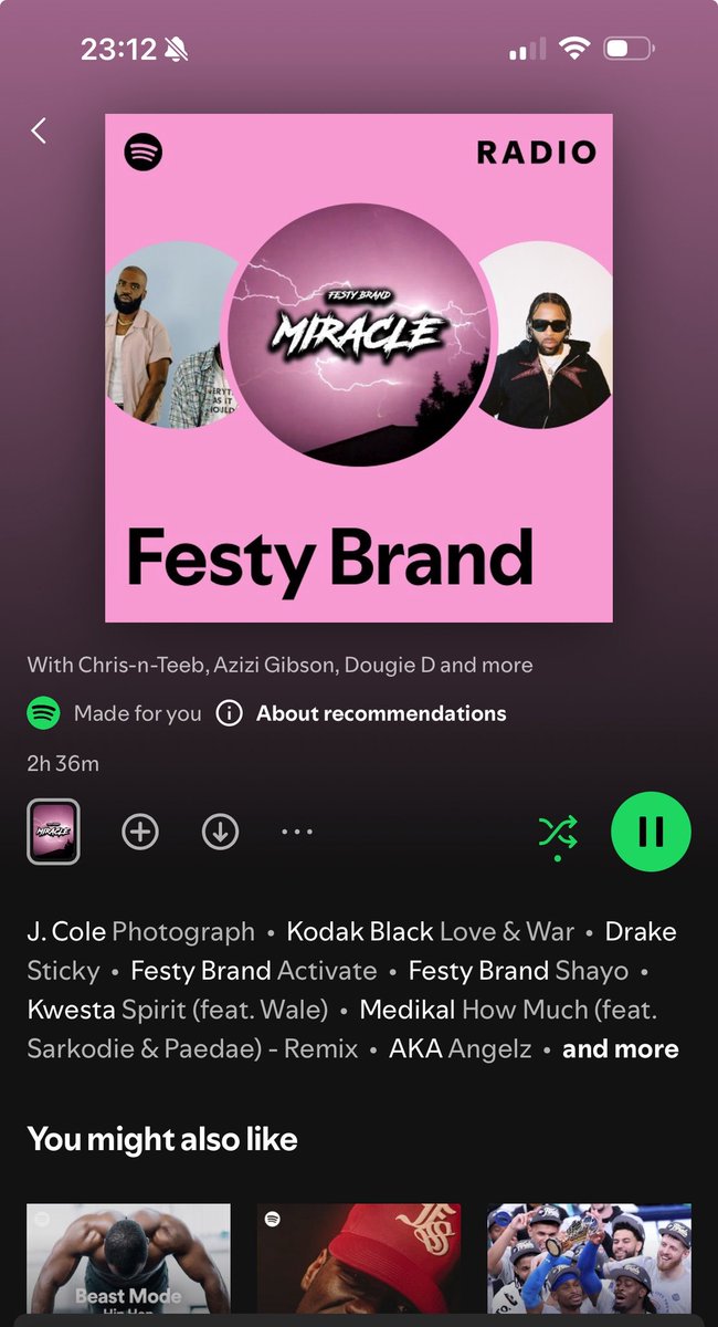 FestyBrand's tweet photo. Festy Brand Miracle is out on every platform https://t.co/vQVZi24lgu