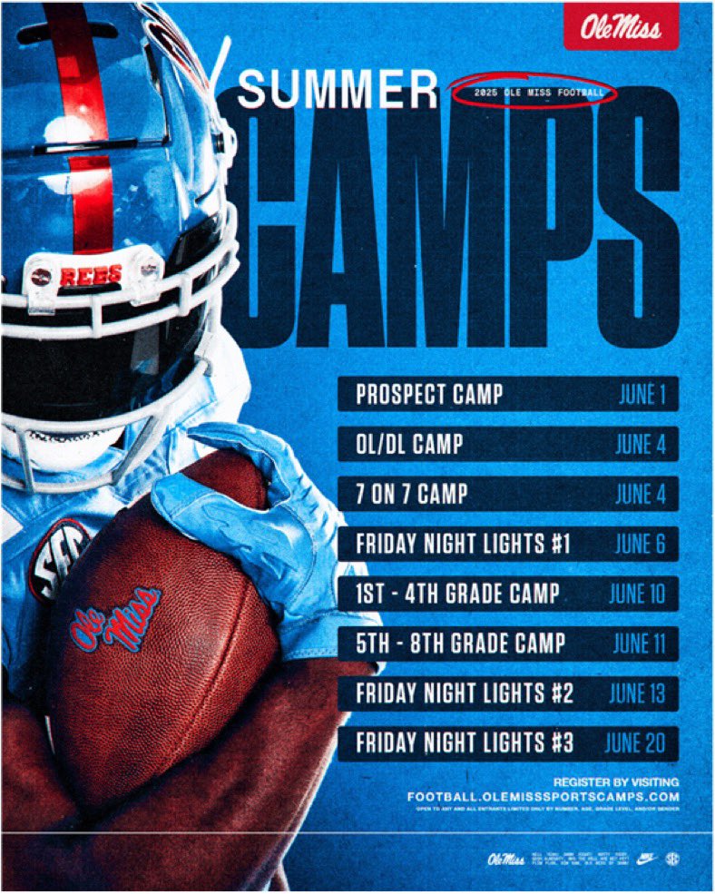 Blake Adams (@badams2026) on Twitter photo Thank you to <a href="/CoachJames73/">Coach James</a> and <a href="/OleMissFB/">Ole Miss Football</a> for the invite to their OL/DL Camp!
<a href="/bjhsctucker/">Brandon Tucker</a> <a href="/RobbyDonaldson/">Robby Donaldson</a> <a href="/DD2sq/">Coach Dave Donaldson</a> <a href="/Football_BCS/">Briarcrest Football</a> Thank you to <a href="/CoachJames73/">Coach James</a> and <a href="/OleMissFB/">Ole Miss Football</a> for the invite to their OL/DL Camp!
<a href="/bjhsctucker/">Brandon Tucker</a> <a href="/RobbyDonaldson/">Robby Donaldson</a> <a href="/DD2sq/">Coach Dave Donaldson</a> <a href="/Football_BCS/">Briarcrest Football</a>