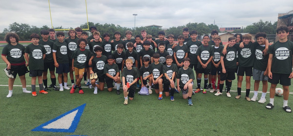 Reagan Boot Camp 2025 comes to a close. Lots of Happy Campers and future Rattler Ballers!