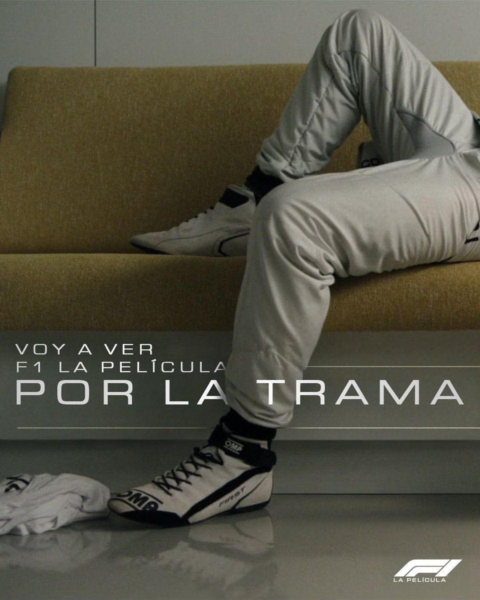 Ya estamos listos para el 🚦🏁🥵 #F1Pelicula - 26 de junio, solo en cines.
#warnerbrosmx