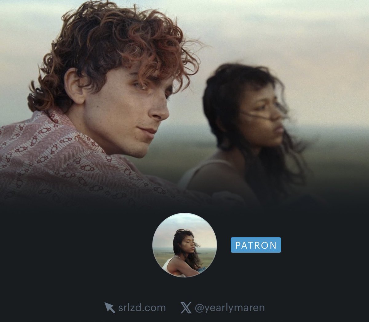 in love with my letterboxd avatar and backdrop