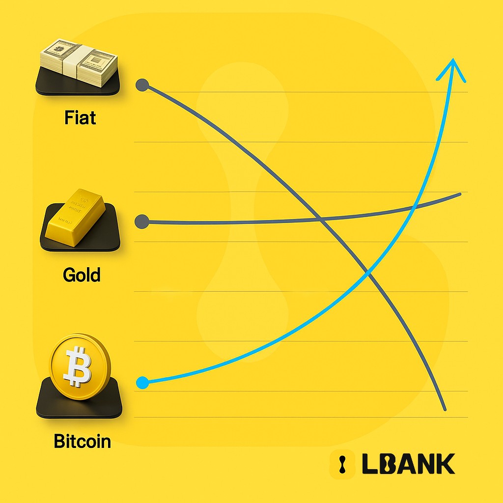 In a world where value shifts fast, where would you place your bet? 📈👇 # Bitcoin #Crypto #LBank
