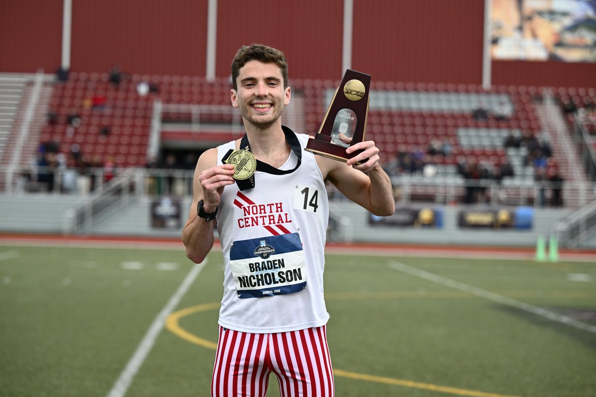 Braden Nicholson was named the <a href="/USTFCCCA/">USTFCCCA</a> DIII Midwest Track Athlete of the Year, while <a href="/NCCMensXCTF/">North Central Men’s Track and Cross Country</a> head coach Gabe Rivera was honored as the Midwest Men's Coach of the Year! #WeAreNC

📰: tinyurl.com/283tapgk