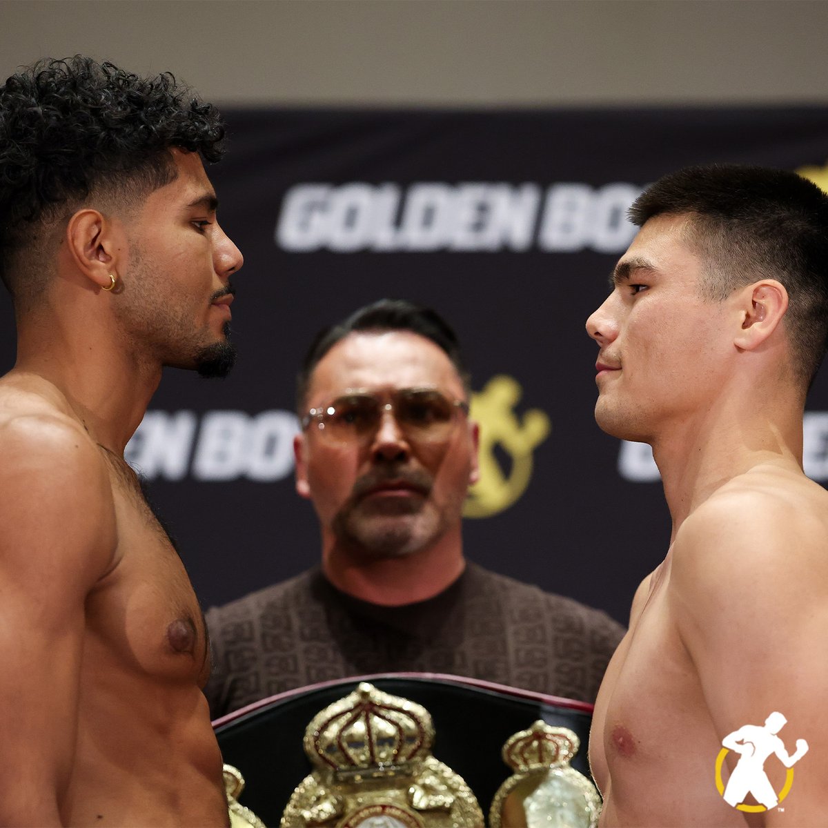 GoldenBoyBoxing's tweet photo. Main event intensity in ๐
๐๐๐ ๐๐
๐
๐๐๐! ๐ฅ
Fulghum vs. Melikuziev โ both reppinโ ๐ฎ๐๐๐
๐๐ ๐ฉ๐๐, both chasing that ๐๐๐ ๐ญ๐ข๐ญ๐ฅ๐ ๐ฌ๐ก๐จ๐ญ! ๐ฅ๐ Are you #TeamDFG or #TeamBULLY โ๏ธ
#FulghumMelikuziev | LIVE on DAZN May 30 https://t.co/ZeLX6IpWuX