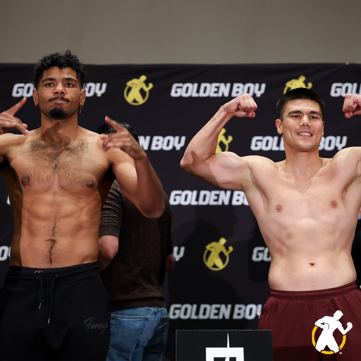 GoldenBoyBoxing's tweet photo. Main event intensity in ๐
๐๐๐ ๐๐
๐
๐๐๐! ๐ฅ
Fulghum vs. Melikuziev โ both reppinโ ๐ฎ๐๐๐
๐๐ ๐ฉ๐๐, both chasing that ๐๐๐ ๐ญ๐ข๐ญ๐ฅ๐ ๐ฌ๐ก๐จ๐ญ! ๐ฅ๐ Are you #TeamDFG or #TeamBULLY โ๏ธ
#FulghumMelikuziev | LIVE on DAZN May 30 https://t.co/ZeLX6IpWuX