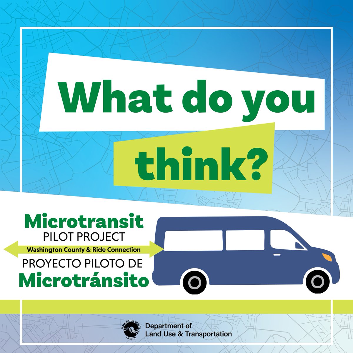 WashcoOregon's tweet image. Catch a ride when and where you want with microtransit coming to Southwest Beaverton and River Terrace areas. Learn more and share your thoughts at the online open house and survey until May 30.   #WashCo #RideConnection #Beaverton  bit.ly/42H7w8n