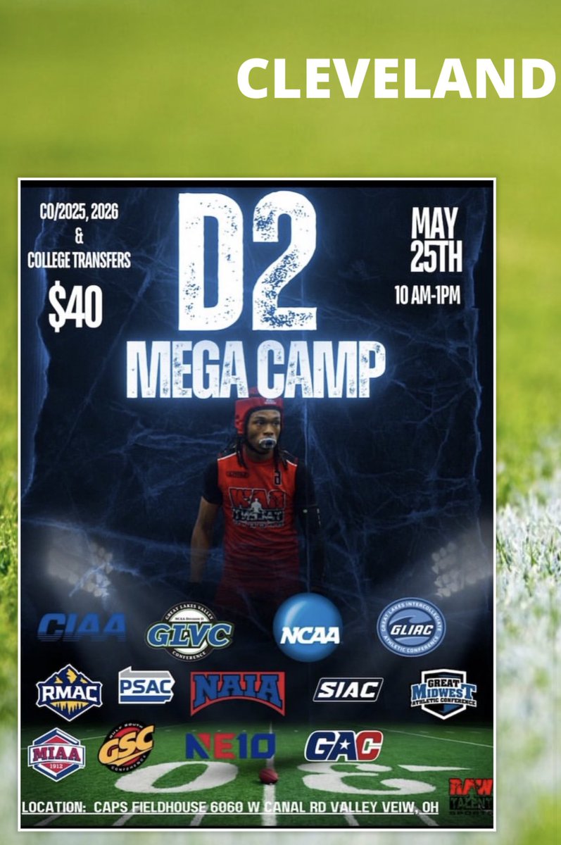 Was so excited.  Competed in my first showcase!  Raw Talent ran an awesome showcase!   Need to keep working on my 40 time and form.  Can get tons more consistent and faster.  Officially ran a 4.49 40 time and was selected as one of the top running backs for best on best!