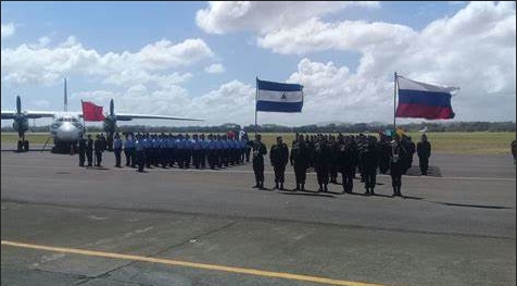 Aprobamos en la AN el decreto que ratifica la autorización del ingreso de naves, aeronaves y personal militar al país de Rusia, México, Venezuela, USA, Cuba, CA con fines de intercambio y asistencia humanitaria capacitación. Así mismo se aprobó la salida de tropas nicaragüenses.