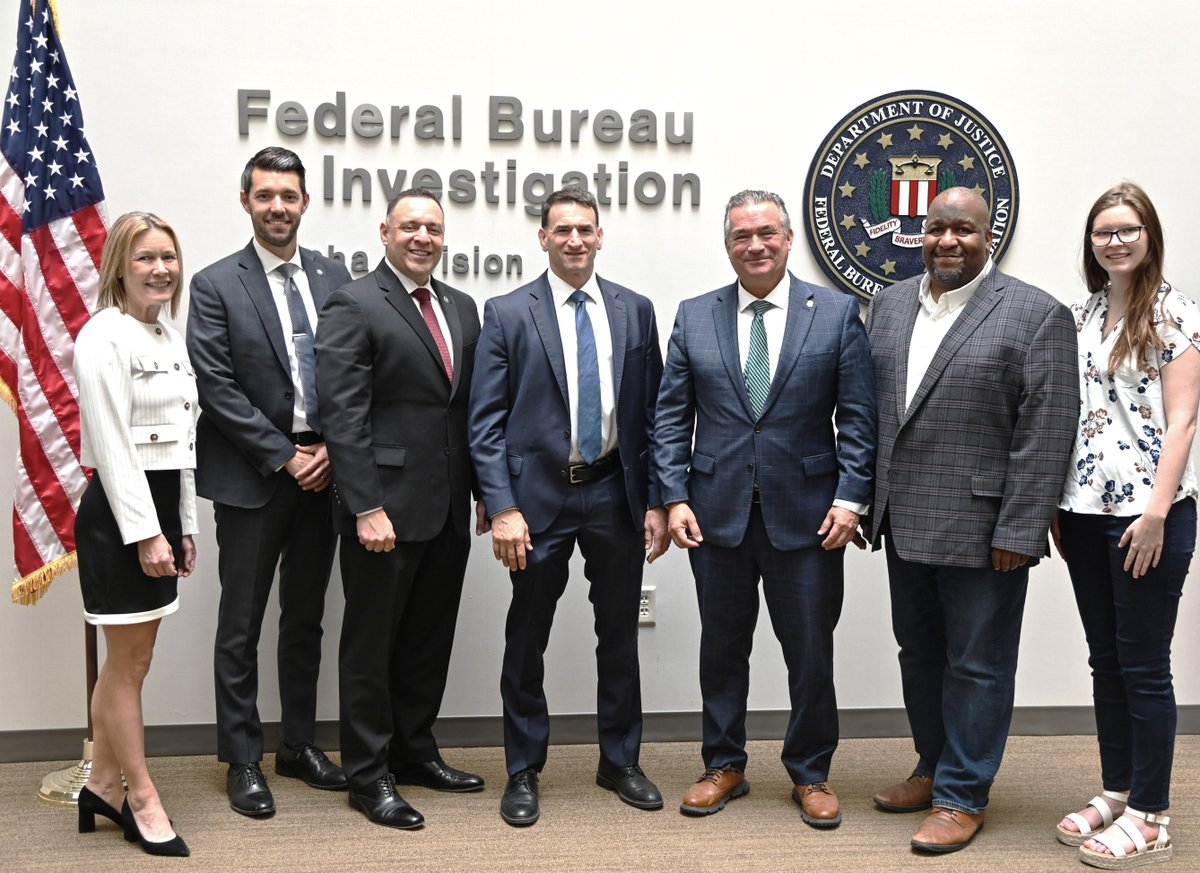 RepDonBacon's tweet image. This week we had an important meeting with @FBIOmaha discussing several key issues, including the recent indictment of nine defendants for ATM jackpotting across six states. These criminals hacked ATMs to force them to dispense cash without accessing any accounts.