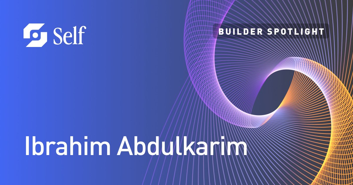 Self Protocol (@selfprotocol) on Twitter photo Builder Spotlight is back, amplifying the work of devs using Self's privacy-first solutions for everyday applications
This week, we're exploring <a href="/iabdulkarim472/">iabdulkarim.eth</a>'s digital greeting card project, Festify!
π§΅ Keep reading for more on the platform & why Ibrahim #BuiltwithSelf β Builder Spotlight is back, amplifying the work of devs using Self's privacy-first solutions for everyday applications
This week, we're exploring <a href="/iabdulkarim472/">iabdulkarim.eth</a>'s digital greeting card project, Festify!
π§΅ Keep reading for more on the platform & why Ibrahim #BuiltwithSelf β