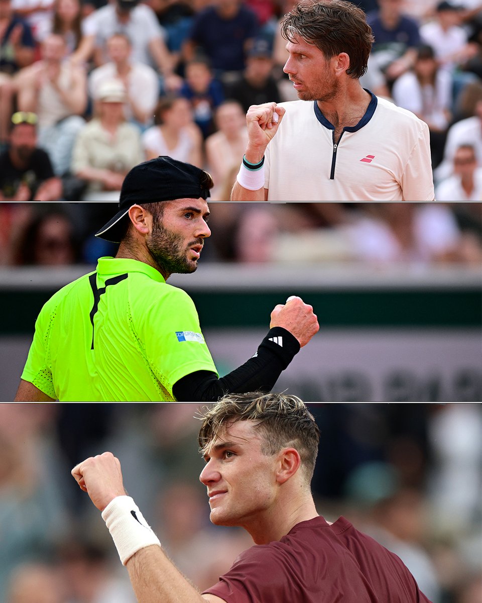 LTA (@the_lta) on Twitter photo ✅ <a href="/cam_norrie/">Cameron Norrie</a>
✅ <a href="/jakefearnley01/">Jake Fearnley</a>
✅ <a href="/jackdraper0/">jack draper</a>
For the first time since 1968, three British men are into the third round at <a href="/rolandgarros/">Roland-Garros</a>! 🇫🇷
#BackTheBrits 🇬🇧 | #RolandGarros ✅ <a href="/cam_norrie/">Cameron Norrie</a>
✅ <a href="/jakefearnley01/">Jake Fearnley</a>
✅ <a href="/jackdraper0/">jack draper</a>
For the first time since 1968, three British men are into the third round at <a href="/rolandgarros/">Roland-Garros</a>! 🇫🇷
#BackTheBrits 🇬🇧 | #RolandGarros