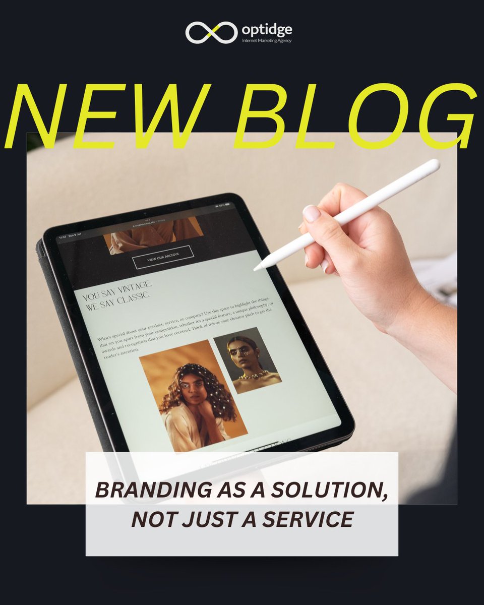 Search algorithms continue to evolve, but the real differentiator is how well your content reflects the value your brand offers. That’s where many businesses fall short: they produce for rankings, not resonance.

Ready to learn more? Read the full blog at optidge.com/branding-as-a-….