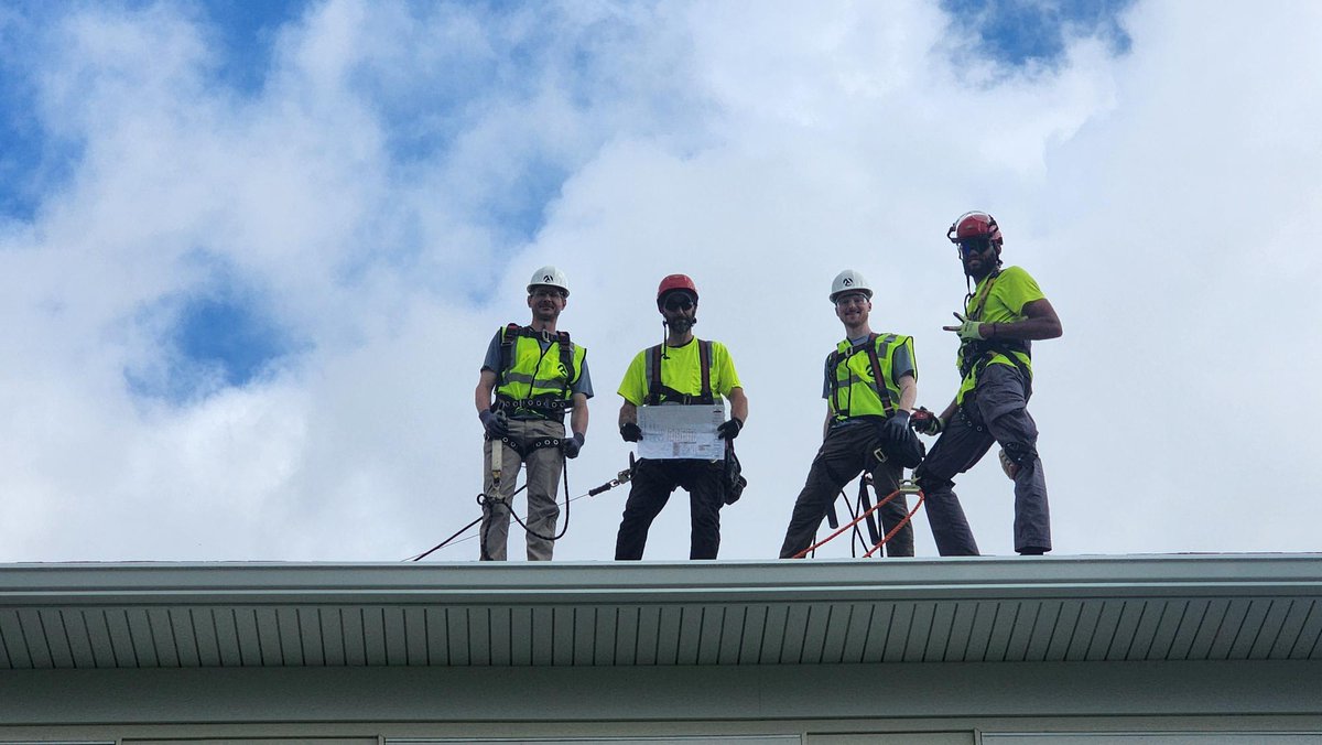 Chaberton gives back! Earlier this month, Chabertonians partnered with <a href="/solarsaves/">Solar Energy Services, Inc. (SES)</a> to support a rooftop solar installation for the Ladies of Charity Calvert County’s food pantry in North Beach, Maryland. ☀️🔧