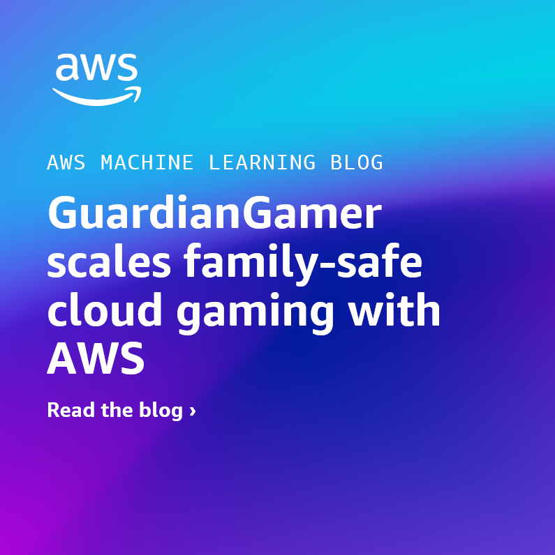 AWSAI's tweet photo. How @GuardianGamer8 built AI-powered safety for 160M gamers using #AWS 🎮🔒💡

Their platform leverages #AmazonBedrock &amp; #AmazonNova to deliver secure, real-time AI monitoring across thousands of Minecraft &amp; Roblox sessions with <100ms latency. 

👉 https://t.co/yQkqM62GNn https://t.co/TloYE1QdE7