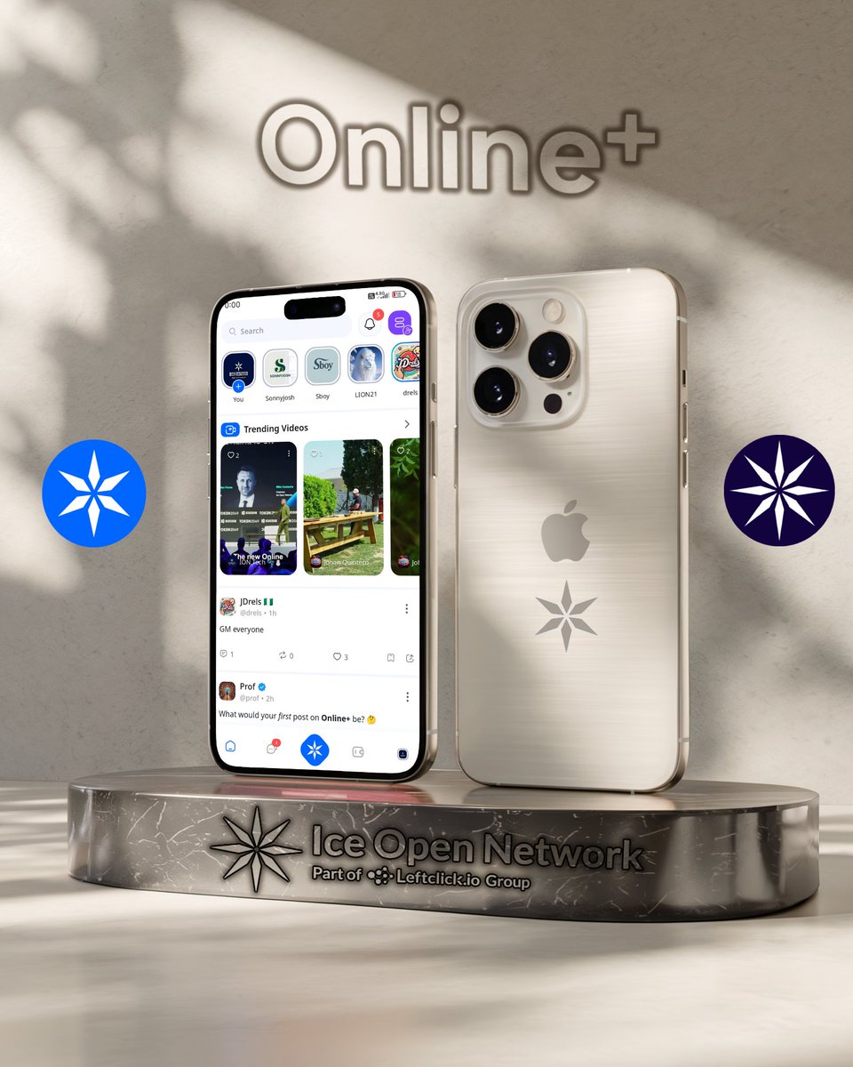 IONTechION's tweet image. Online+ | New generation social media 🤳🏻

@ice_blockchain #ION $ION #IONChain