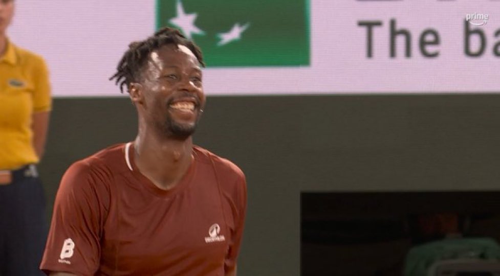 El es Gael Monfils, el único francés que le cae bien a todo el mundo.