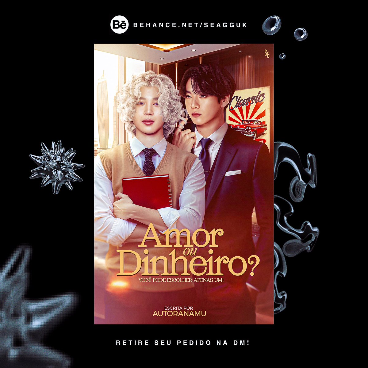 • Entrega para: autoranamu 

Obrigada pela preferência! 💜