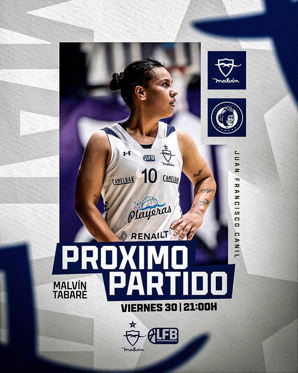 Malvín (@playeras_basket) on Twitter photo 🗓️ Pʀᴏ́xɪᴍᴏ ᴘᴀʀᴛɪᴅᴏ
🆚 <a href="/clubtabare/">Club Atlético Tabaré</a>
✍🏻 Viernes 30/05
⌚️ 21:00H
🏠 Juan Francisco Canil
🌊 #VamosLaPlaya 🗓️ Pʀᴏ́xɪᴍᴏ ᴘᴀʀᴛɪᴅᴏ
🆚 <a href="/clubtabare/">Club Atlético Tabaré</a>
✍🏻 Viernes 30/05
⌚️ 21:00H
🏠 Juan Francisco Canil
🌊 #VamosLaPlaya