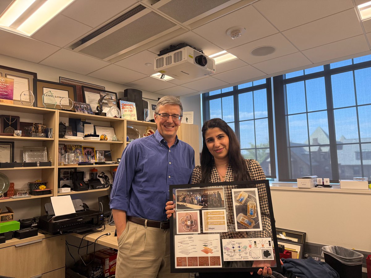 John A Rogers (@profjohnarogers) on Twitter photo Congratulations to Dr. Shaghayegh (Shagha) Shajari on finishing up a very productive period with us as a Natural Sciences and Engineering Research Council of Canada (NSERC) Postdoctoral Fellow and now on transitioning to a faculty position at <a href="/TorontoMet/">Toronto Metropolitan University</a> (TMU) in the Department Congratulations to Dr. Shaghayegh (Shagha) Shajari on finishing up a very productive period with us as a Natural Sciences and Engineering Research Council of Canada (NSERC) Postdoctoral Fellow and now on transitioning to a faculty position at <a href="/TorontoMet/">Toronto Metropolitan University</a> (TMU) in the Department