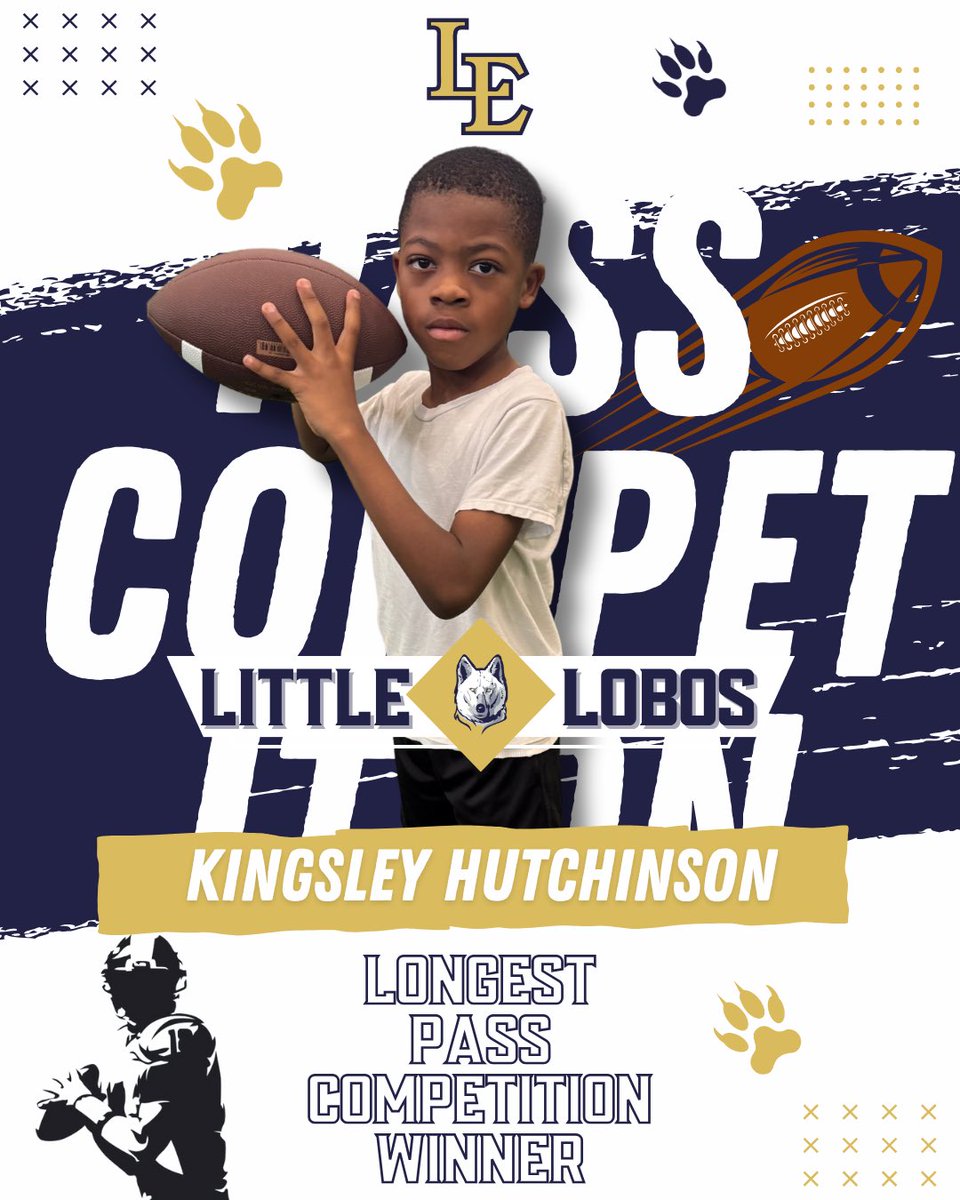 🚀🚀🚀🏈🏈🏈Pass competition was insane and these LOBOS brought their cannons with them today!