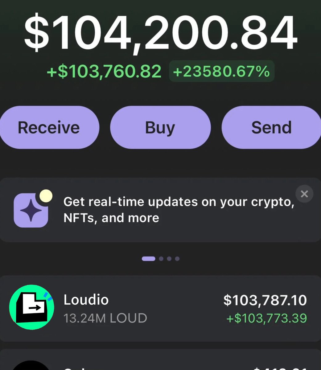 Zeck_Sol's tweet image. 0.2 $SOL and a dream with @stayloudio 

Reply under this with $LOUD if you’re looking for a smart follower!