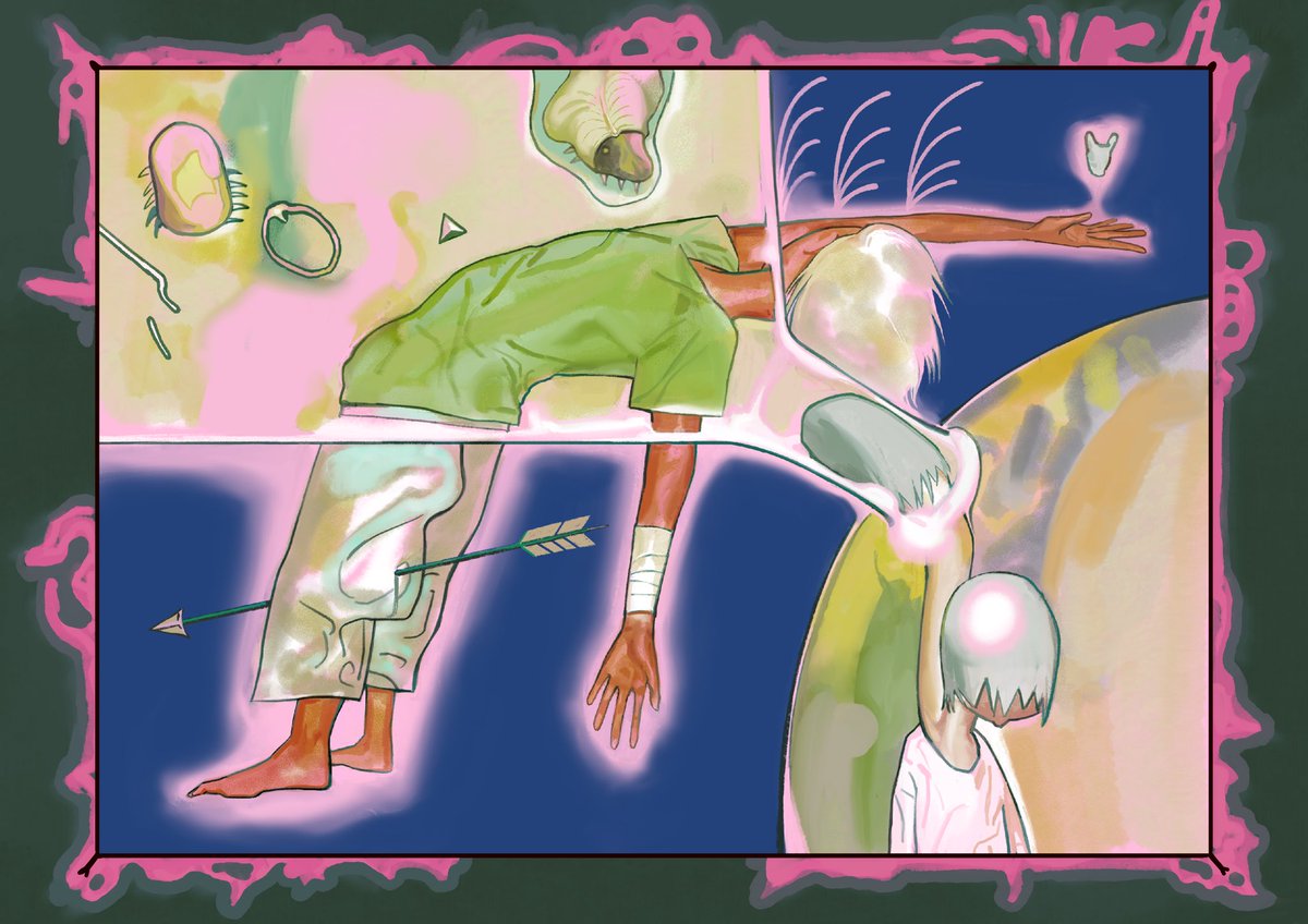 Splintered, Decomposing, Worm, Caries
#illustration #Procreate #digitalpainting