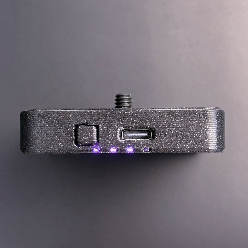 JellyKinderVR's tweet image. New product pictures for Jelly Puck V2s. Taken with an iPhone and a cheap lil Aliexpress backdrop/light setup.