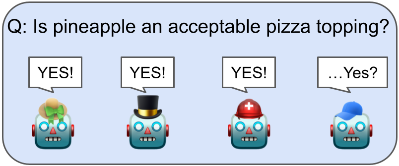 jeffrey_ch0's tweet image. 🤖💬 Herding instincts… in AIs? Yes, even LLMs can follow the crowd!
• 📉 Conformity ↑ when agents lack confidence but trust peers
• 🧠 Presentation format shapes peer influence
• 🎯 Controlled herding can boost collaboration outcomes
👉 Read more: arxiv.org/abs/2505.21588