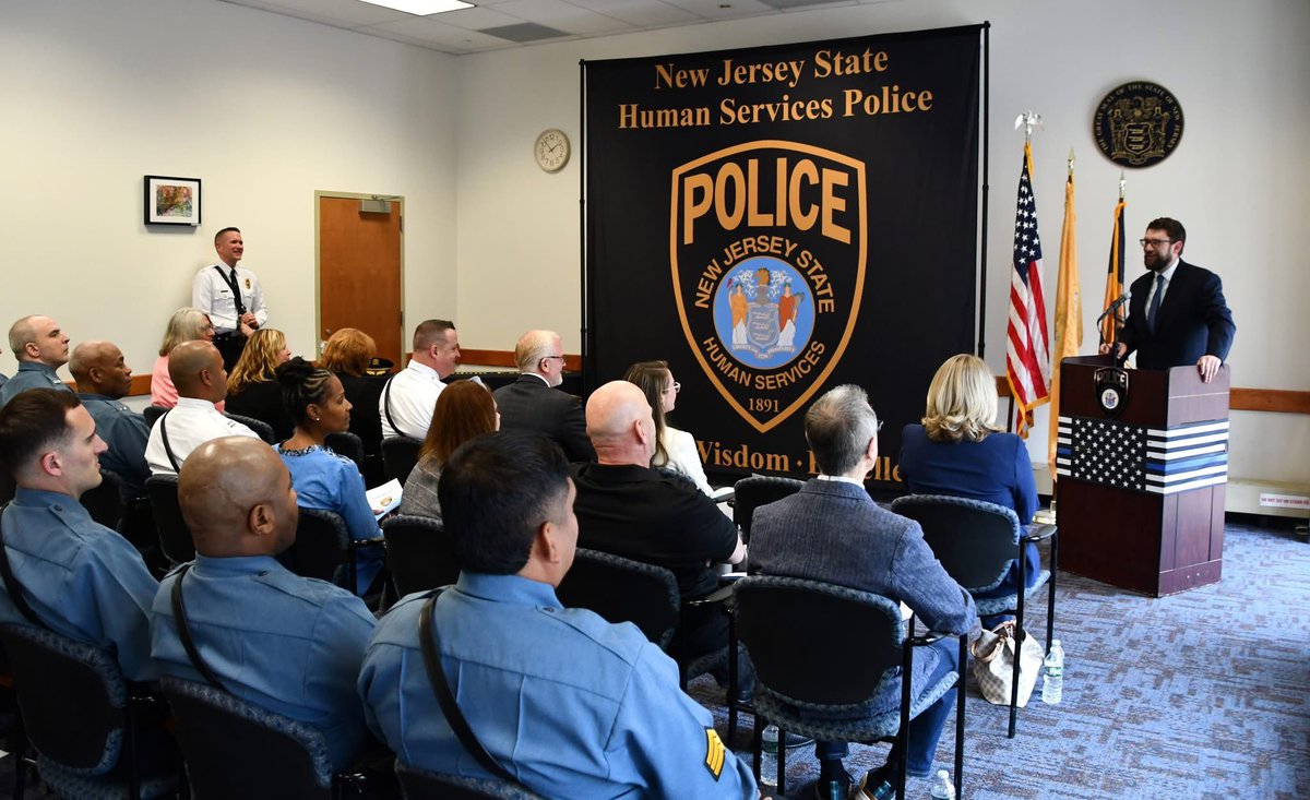 It’s a privilege to work with the men and women of the NJ State Human Services Police. We honor their dedication every day, and once a year gather to remember the sacrifice law enforcement officers make to serve our communities. Thank you for our extraordinary service.