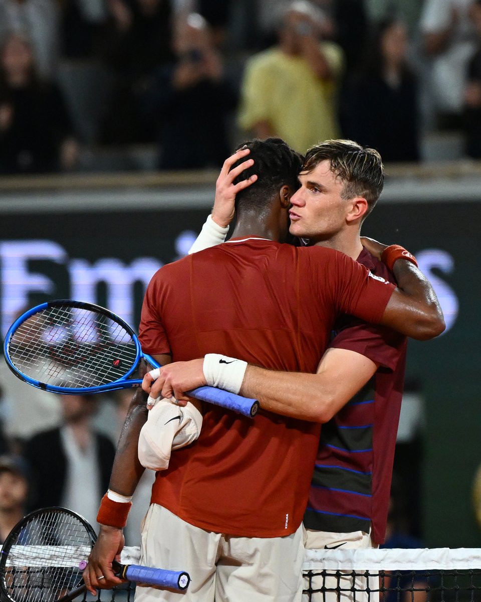 Merci Gaël pour les émotions 🧡

#RolandGarros