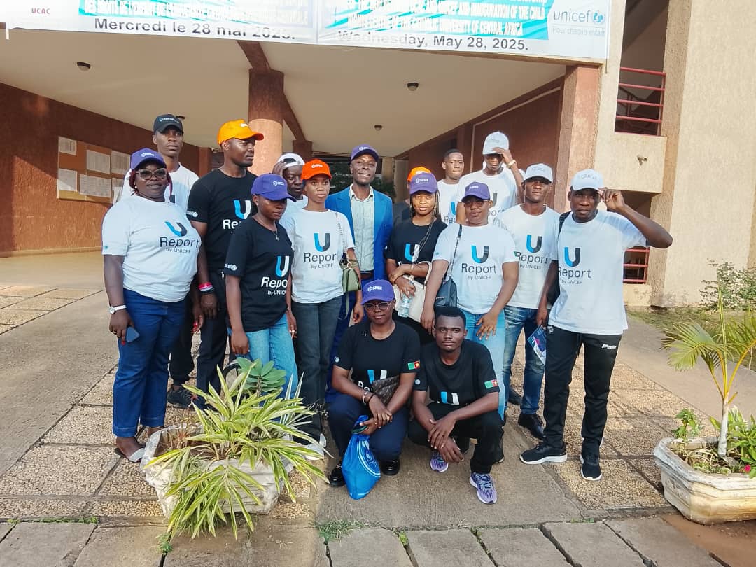 ALIROU's tweet image. À l'invitation de @UNICEFAfrica , j'ai pris part avec des volontaires de @FamilyClub237 à l'ouverture du Centre de droits de l'enfant à @Ucac_fssg ce mercredi 28 mai 2025
@237online