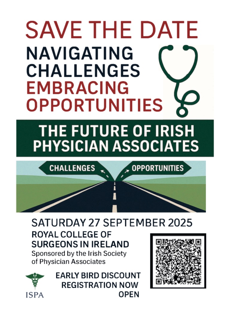 The Irish Society of Physician Associates tweet media