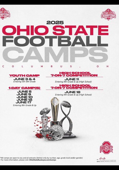 Thank you <a href="/CoachKeanu/">Colin Keanu</a> for the camp invite! <a href="/CoachMoebes/">Todd Moebes</a> <a href="/CoachBerry16/">JT Berry 🏴‍☠️</a>