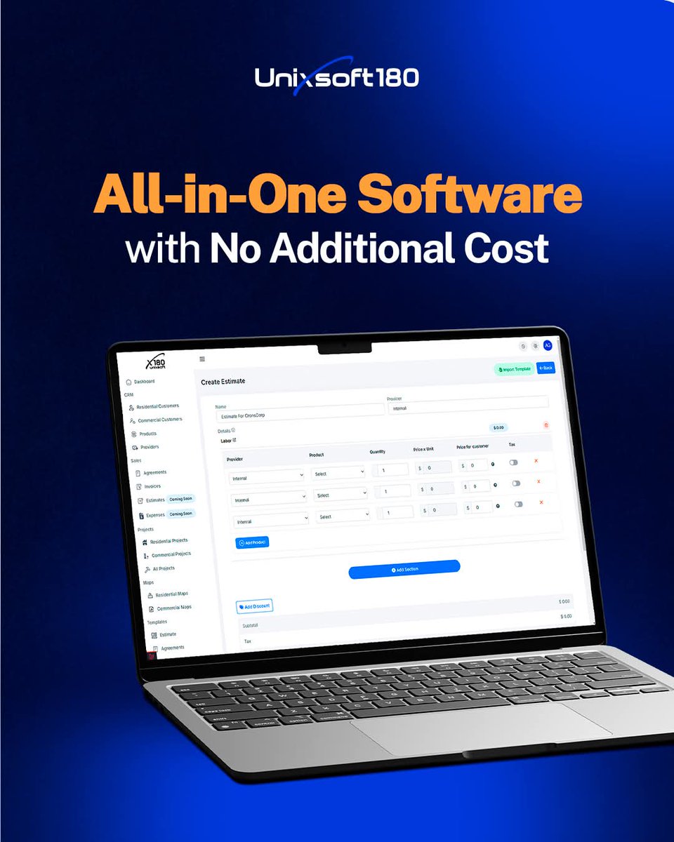 unixsoft180's tweet image. Manage projects remotely, create purchase orders, and streamline operations—without extra costs. Everything you need is in one place.
#AllInOnePlatform #RemoteProjectManagement #SmartBusinessTools #Unixsoft180