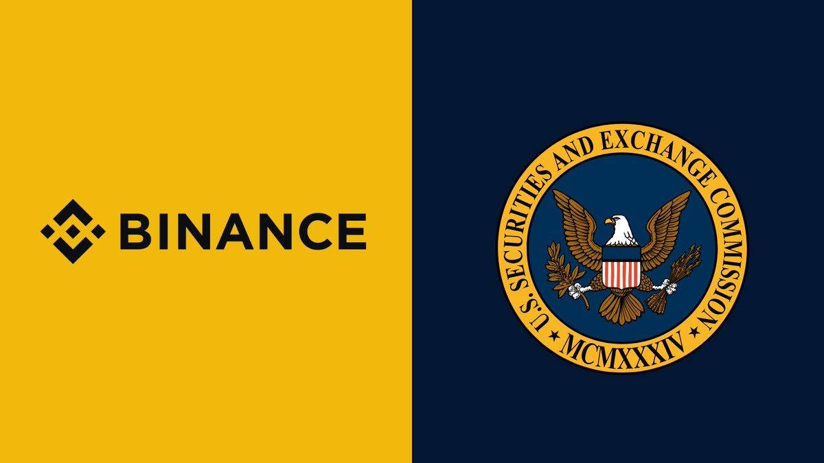 BREAKING: SEC drops its lawsuit against Binance. Binance thanks Trump and SEC Chair Paul Atkins for pushing back against regulation by enforcement. logo