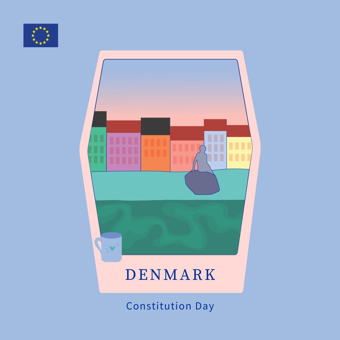 🇩🇰 ¡Feliz Día de la Constitución #Dinamarca! 🇩🇰

En 2022, en un referéndum histórico, el 67 % de los daneses votó a favor de sumarse a la política común de defensa de la #UE, dejando atrás una cláusula de excepción vigente desde 1993.
#UniónEuropea
