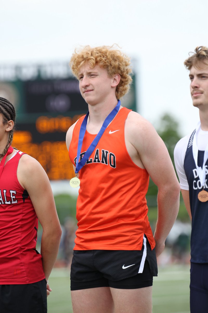 Delano keeps on racking up the state entrants. Delano’s Jake Schultz wins the 110-Meter hurdles in a time of 15.47 seconds and is state bound. #DHJSports