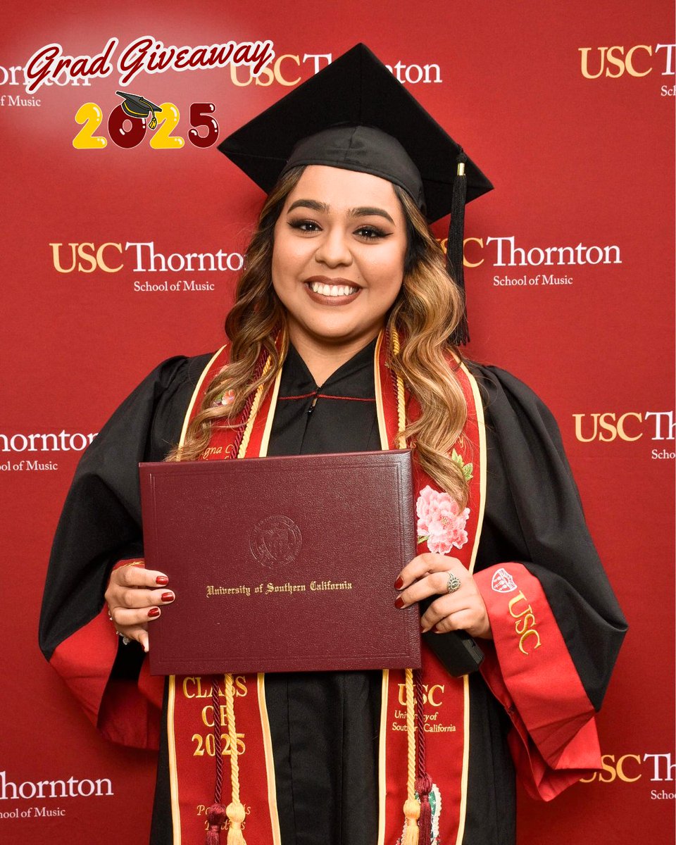 USC Credit Union (@usccreditunion) on Twitter photo Meet our 1st place Grad Giveaway winner, Estefani! She won a 14K gold USC class ring.
🎶 B.A. in Vocal Arts, Minor in Music Industry <a href="/uscthornton/">USC Thornton</a>
🎓 Next stop: <a href="/yalemusic/">Yale School of Music</a> for her Master’s in Opera Performance this fall!
Fight On, Estefani! 💛❤️ #USCGrad #USCCreditUnion Meet our 1st place Grad Giveaway winner, Estefani! She won a 14K gold USC class ring.
🎶 B.A. in Vocal Arts, Minor in Music Industry <a href="/uscthornton/">USC Thornton</a>
🎓 Next stop: <a href="/yalemusic/">Yale School of Music</a> for her Master’s in Opera Performance this fall!
Fight On, Estefani! 💛❤️ #USCGrad #USCCreditUnion