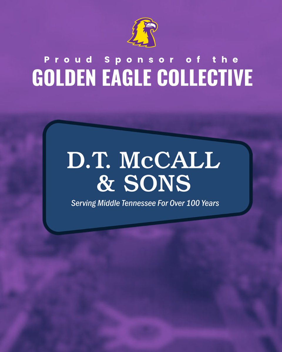 Golden Eagle Collective (@goldeneaglenil) on Twitter photo Proud to partner with D.T. McCall & Sons to support TTU student-athletes! Thank you for investing in their success on and off the field.
dtmccalls.com
<a href="/dtmccalls/">DT McCalls</a> Proud to partner with D.T. McCall & Sons to support TTU student-athletes! Thank you for investing in their success on and off the field.
dtmccalls.com
<a href="/dtmccalls/">DT McCalls</a>