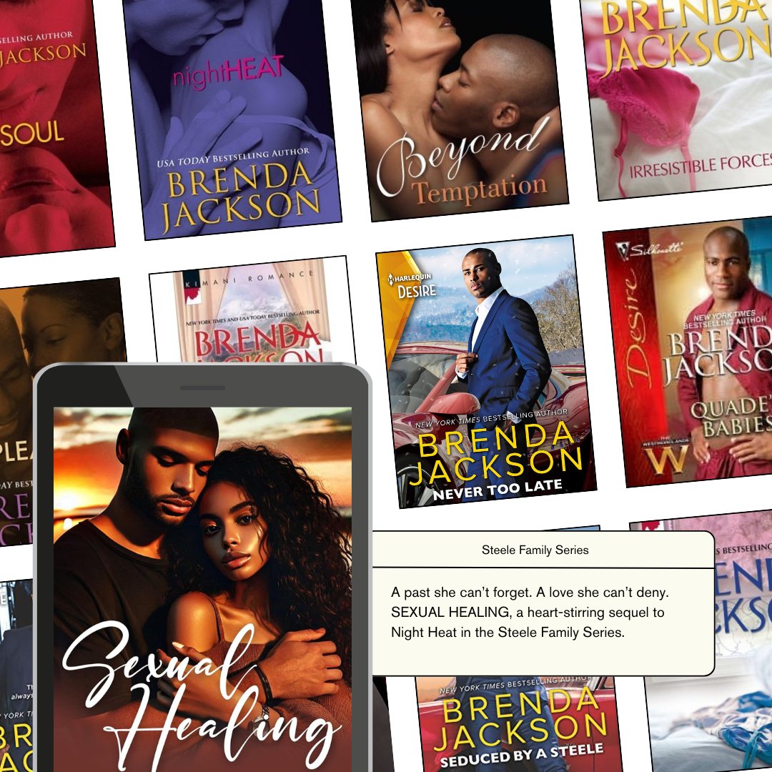 Can we talk about the Steele Family? I've got another Steele Family hit for you! SEXUAL HEALING is coming June 2nd. A sequel to Night Heat! #SteeleFamily #RomanceReaders #BrendaJackson
🔗 ow.ly/G4HX50VZaLW