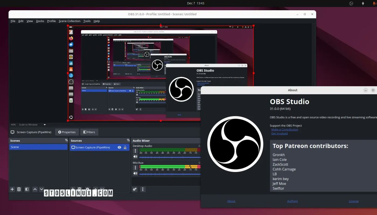 OBS Studio 31.1 Is Now Available for Public Beta Testing with Multitrack Video Support on #Linux, Explicit Sync support for PipeWire Screen Capture, and More 9to5linux.com/obs-studio-31-…

#OpenSource