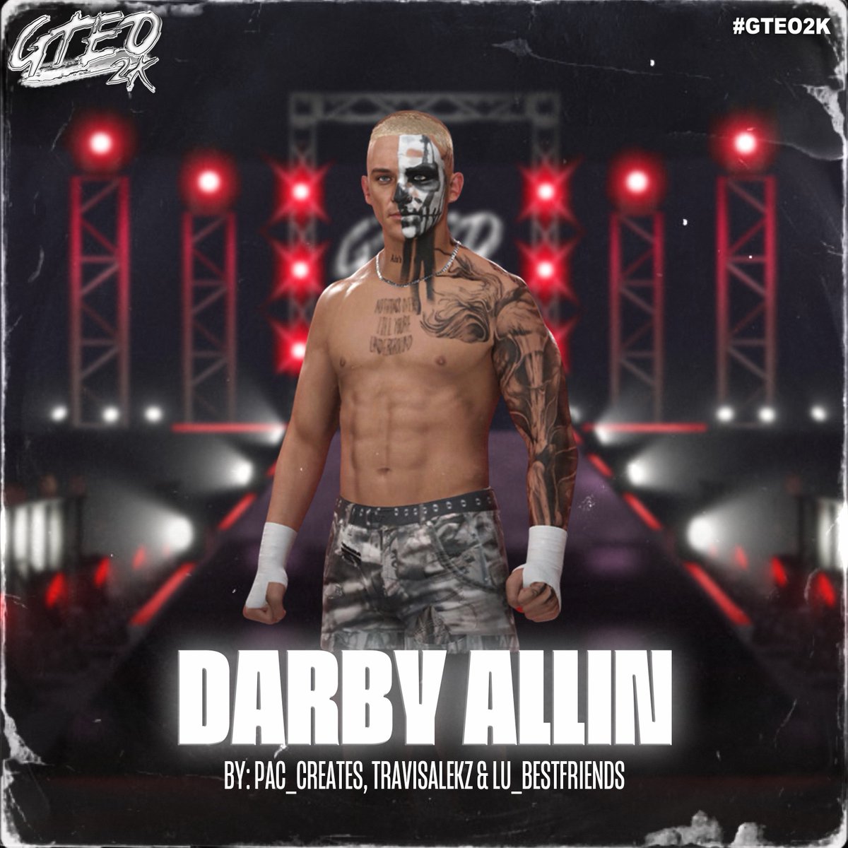 pac パック (@pac_creates) on Twitter photo Darby Allin (<a href="/DarbyAllin/">DARBY ALLIN</a>) is available NOW in #WWE2K25 for PS5 and Xbox Series X|S‼️
Brought to you by #GTEO2K
Collab with <a href="/travisalekz/">Travis Alekz</a>
Moveset by <a href="/LU_BestFriends/">Paige Turner</a>
Graphic: <a href="/henry_finch/">Henry Finch · (ヘンリー・フィンチ)</a>
Download him now and follow <a href="/GTEO2K/">GTEO</a> for more content!
Closer look below ⬇️ Darby Allin (<a href="/DarbyAllin/">DARBY ALLIN</a>) is available NOW in #WWE2K25 for PS5 and Xbox Series X|S‼️
Brought to you by #GTEO2K
Collab with <a href="/travisalekz/">Travis Alekz</a>
Moveset by <a href="/LU_BestFriends/">Paige Turner</a>
Graphic: <a href="/henry_finch/">Henry Finch · (ヘンリー・フィンチ)</a>
Download him now and follow <a href="/GTEO2K/">GTEO</a> for more content!
Closer look below ⬇️